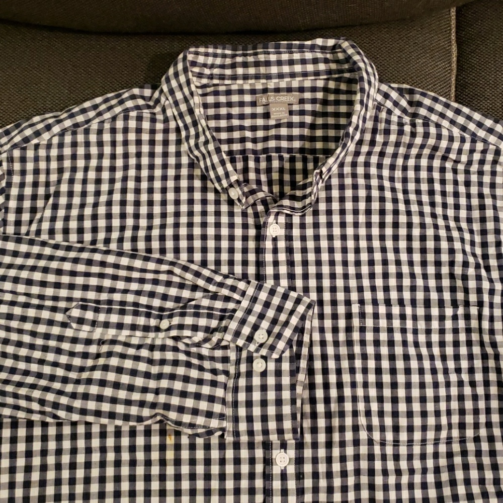 Long sleeve Mens button-down shirt